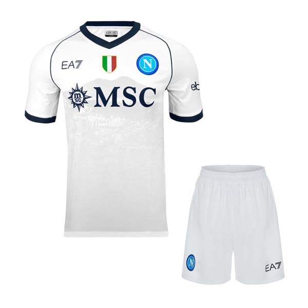 Camiseta Napoli Replica Segunda Ropa Niño 2023/24